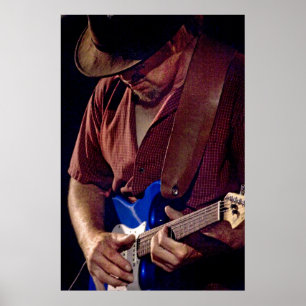 Affiche Comment Blue Can You Get - Blues Guitare Player