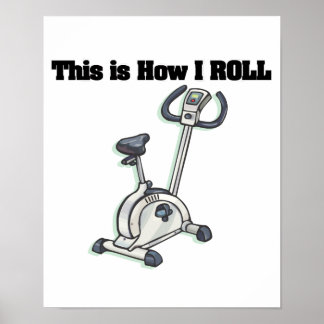 Affiche Comment je marche (vélo d'exercice)