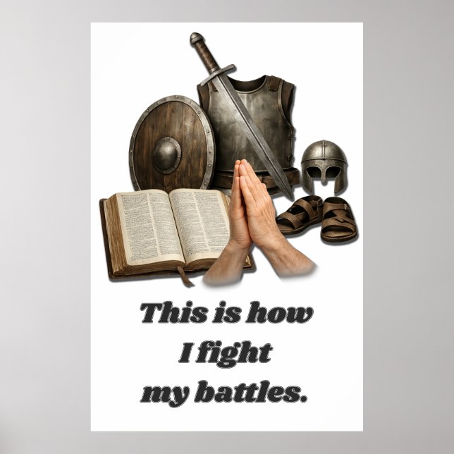 Affiche Comment je mène mes batailles (Devant)