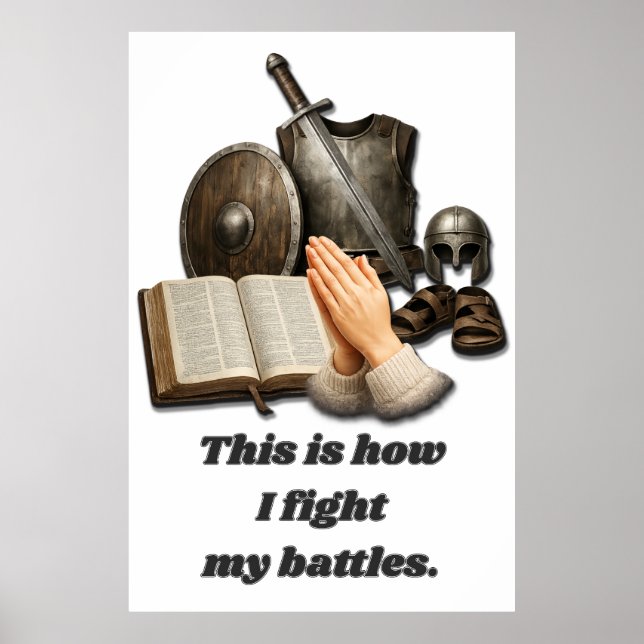 Affiche Comment je mène mes batailles (Devant)