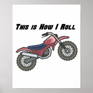 Affiche Comment je roule (Vélo droit)