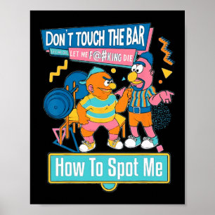 Affiche Comment Me Repérer Gym Poids Bodybuilding Fitn