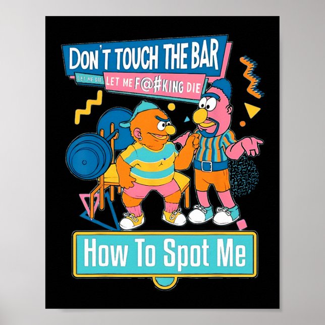 Affiche Comment Me Repérer Gym Poids Bodybuilding Fitn (Devant)