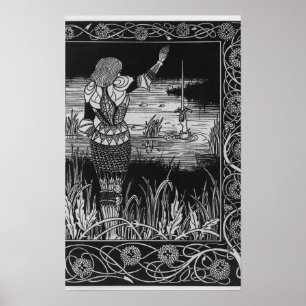 Affiche Comment Sir Bedivere a mâché l'épée Excalibur