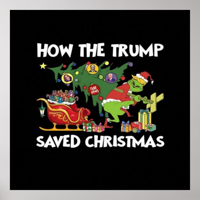 Affiche Comment Trump a sauvé Noël (Devant)