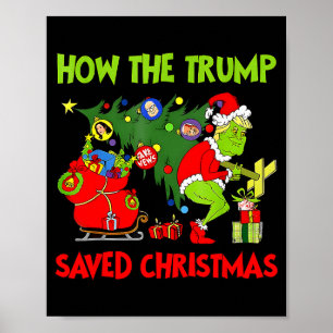 Affiche Comment Trump a sauvé Noël Drôle de Noël Trump
