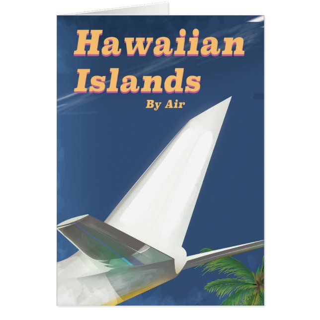 Affiche commerciale des îles Hawaii (Devant)