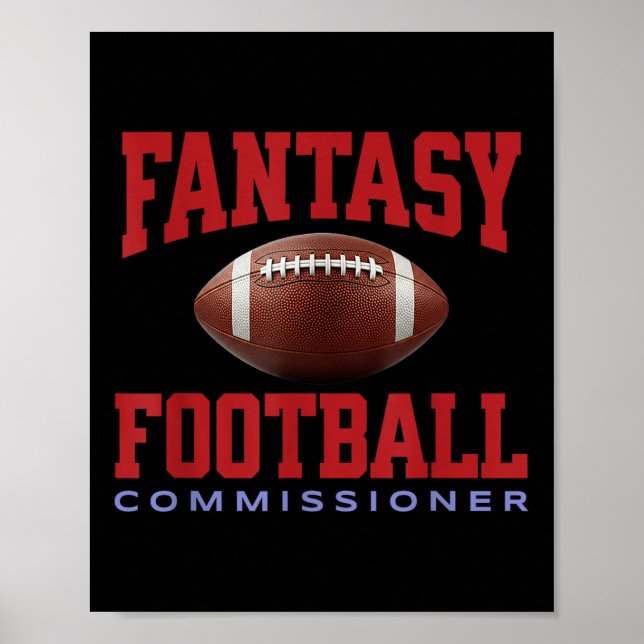 Affiche Commissaire à l'Imaginaire du football, Comité du  (Devant)
