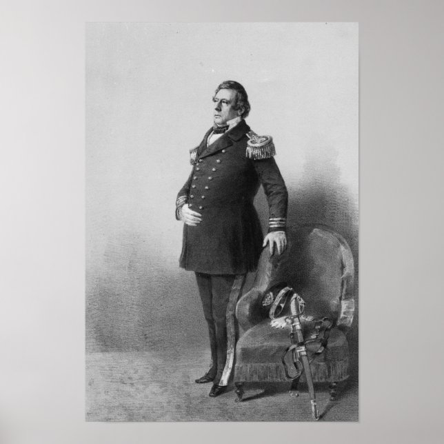 Affiche Commodore Matthew Calbraith Perry (Devant)