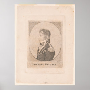 Affiche Commodore Stephen Decatur