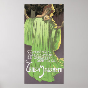 Affiche Compagnia d'Opere Comiche