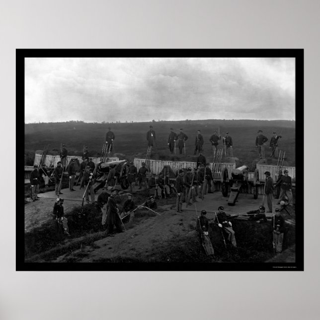 Affiche Compagnie F à Fort C.F. Smith à Washington DC 1865 (Devant)