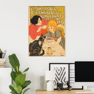 Affiche Compagnie Française des Chocolats et des Thés, Art