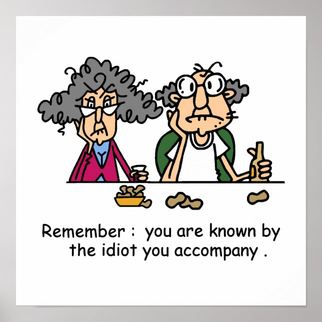 Affiche Compagnie Idiot (Devant)