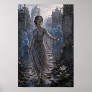 Affiche Compassion / Guide des Âmes / Ruines du Cimetière