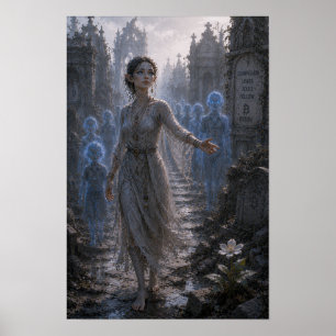 Affiche Compassion / Guide des Âmes / Ruines du Cimetière