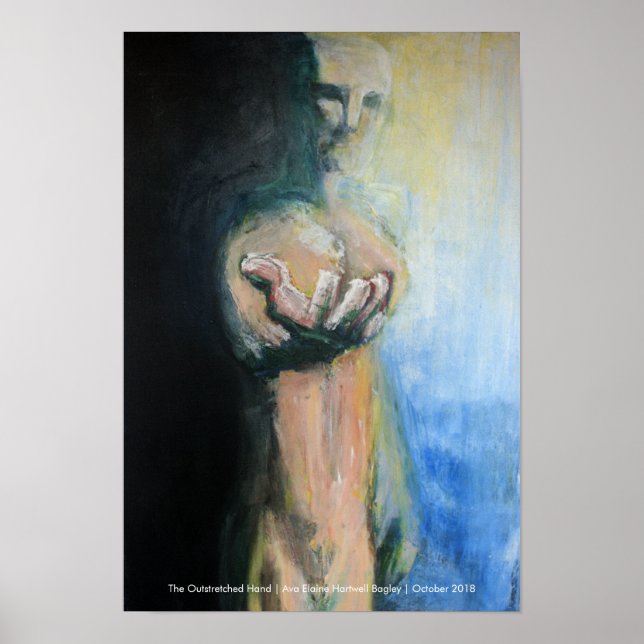 Affiche "Compassion : la main tendue" (Devant)