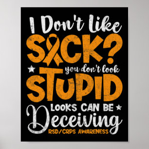 Affiche Complexe Régional De Syndrome De Douleur Crps Guer