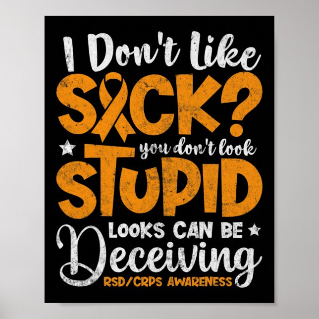 Affiche Complexe Régional De Syndrome De Douleur Crps Guer (Devant)
