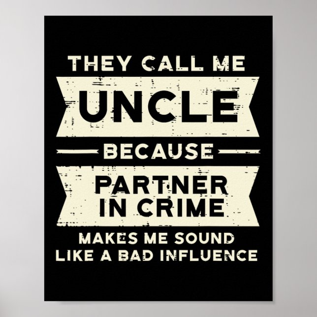 Affiche Complice de Crime Mauvaise Influence Drôle Fête de (Devant)