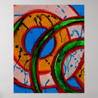 Affiche Composition #20A par Michael Moffa