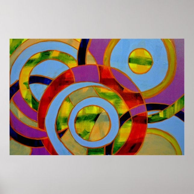 Affiche Composition #21 par Michael Moffa (Devant)