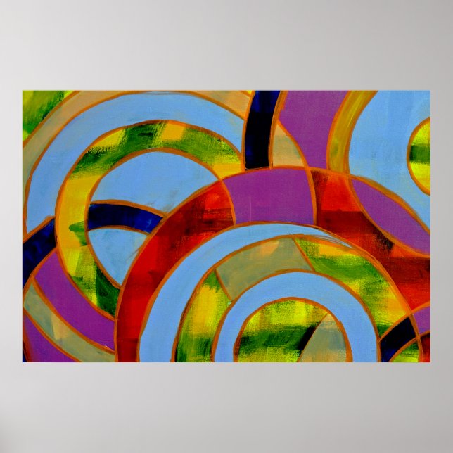 Affiche Composition #21A par Michael Moffa (Devant)