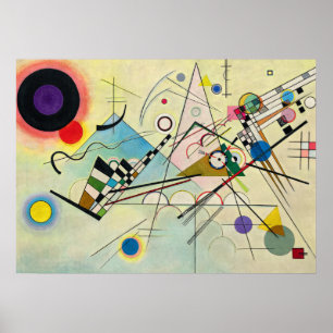 Affiche Composition 8, 1923 par Wassily Kandinsky