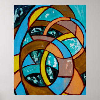 Affiche Composition #8 par Michael Moffa