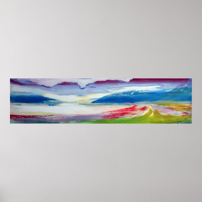 Affiche Composition Abstraite (Devant)