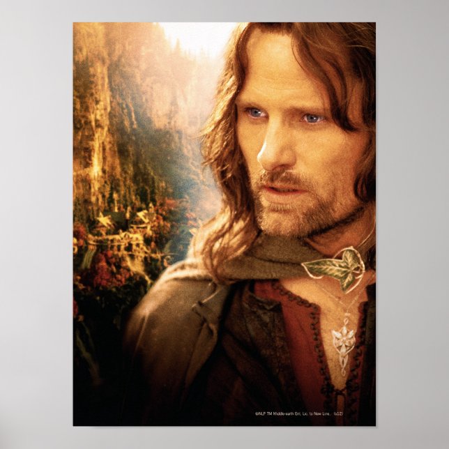 Affiche Composition Aragorn et Rivendell (Devant)