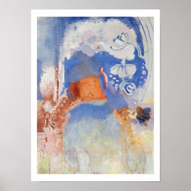 Affiche Composition, c.1900 (huile sur toile) (Devant)