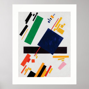 Affiche Composition en Suprematist par Kazimir Malevich