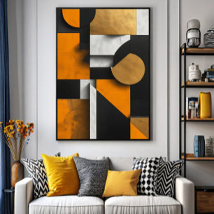 Affiche Composition géométrique de luxe