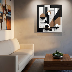 Affiche Composition géométrique moderne