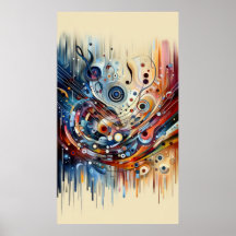 Composition musicale - pièce abstraite lyrique 18