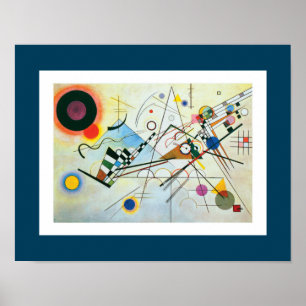 Affiche Composition VIII by Wassily Kandinsky