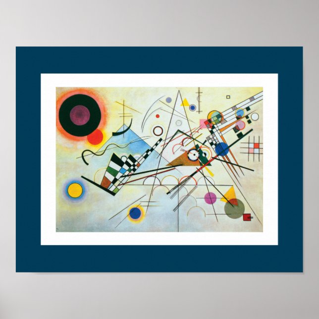 Affiche Composition VIII by Wassily Kandinsky (Devant)