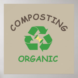 Affiche compostage compostage composteur agriculture biolo