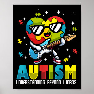 Affiche Compréhension graphique de l'amateur de musique de