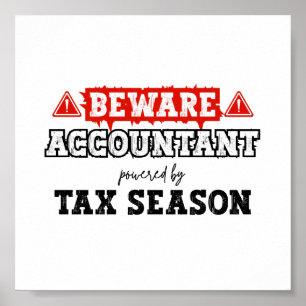 Affiche Comptable Actionné Par Saison Fiscale  Comptabilit