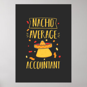Affiche Comptable moyen Nacho