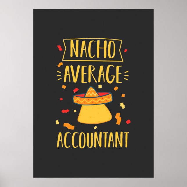 Affiche Comptable moyen Nacho (Devant)