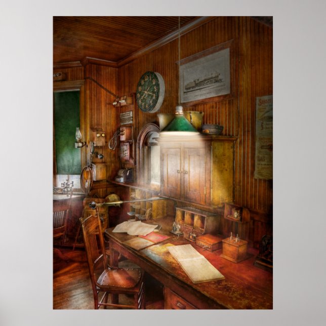 Affiche Comptable - Nouvelle saison fiscale (Devant)