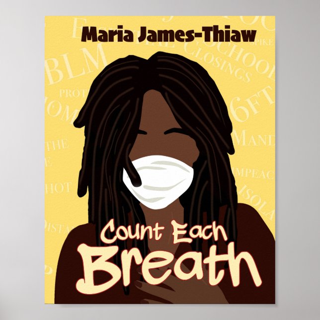 Affiche Compter Chaque Respiration (Devant)