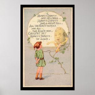 Affiche Comptine de Humpty Dumpty