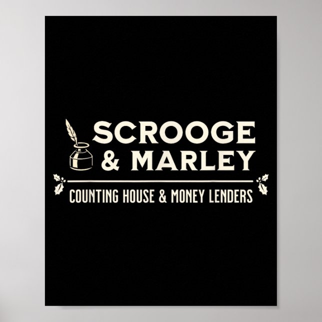 Affiche Comptoir de Scrooge et Marley Ens  (Devant)