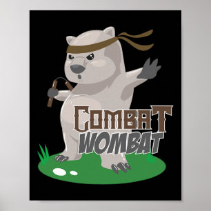Affiche Comt Womt Funny Karate Womt Martial Artist Cadeau