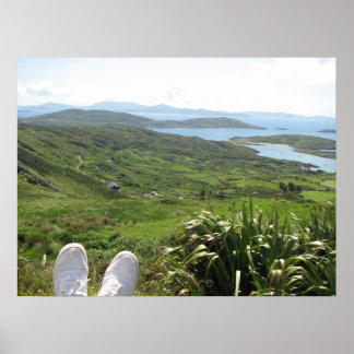 Affiche Comté de Kerry, Irlande