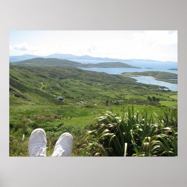 Affiche Comté de Kerry, Irlande (Devant)